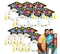 Générique Biglietti d'invito per la Cerimonia di Fine 2025-24 Biglietti Festa Pronti Per Inviare,Carte Di Congratulazioni Forma Cappello Studente - Eventi