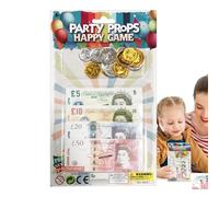 Générique Biglietti fittizi - Gioco educativo per banca per bambini - Accessorio gioco di ruolo educativo per scoperta casa scuola compleanno ragazzi ragazze