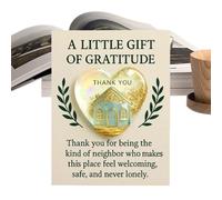 Générique Biglietto di auguri | Design tema riconoscimento carta commemorativa - Messaggio per il Ringraziamento,Per Famiglia Amici Uomini Donne Adolescenti Figlio e Figlia