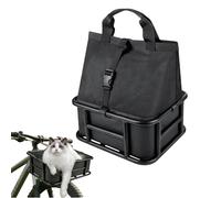 Générique Bike Rear Basket - Ampia bicicletta Rear Basket, impermeabile anti-rust Quick Release with Metal Design, Spazioso and Secure Storage Solution, Easy Install and Remove, Outdoor Cycling