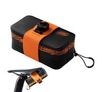 Générique Bike Saddle Bag, Road Cycle Pouch, 6,1 x 2,56 x 2,17 pollici Portatile & Waterproof Storage Organizer, Easy Fit, Outdoor Cycling Accessories for Mountain, Street, Commuting Adventures