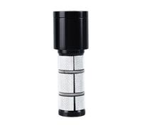 Générique Bike Stem Extender, Handlebar Riser, Easy Installation Shock Resistant Aluminum Extension with Adjustable Height Design, Bicycle Gear for Racing, Commuting, Scooter, Hiking and Road, Black