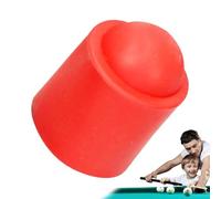 Générique Billiard Rod Sleeve, Pool Cue Rubber Bottom Cover Plug, 1,18 x 1,14 pollici Shockproof, Slip-Resistant Bumper, Protective Pad for Cue Stick Beginners, Professionals, Gam, Travel