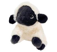 Générique Black Face Sheep - 9.06 pollici Peluche Sheep Тeddy | Soft Cuddly Lamb Stuffed Animal - Striking White Black Nursery Companion Ultra-Soft Sensory Fleece Structure with Premium Stitching