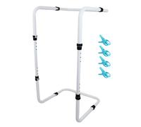 Générique Blanket Lifter, Bed Rail Accessory, 17,13 x 16,14 x 25,59-33,27 pollici Adjustable Carbon Steel Sheet Support Holder, Blanket Lifting Aid for Family, Women, Men, Teens, Grandma and Grandpa