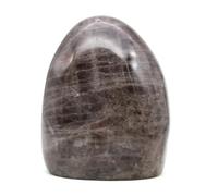 Générique Blocco di quarzo affumicato da 570 grammi e 90 millimetri, minerale quarzo fumoso del Madagascar, pietra naturale al 100%, oggetto esclusivo, minerale d'arte, pietra di coraggio