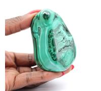 Générique Blocco Naturale di Malachite da 250 grammi e 70 millimetri, Minerale Malachite del Congo-Kinshasa, Minerale 100% Naturale, Opera Esclusiva, Oggetto di Arte Minerale, Pietra di Conoscenza