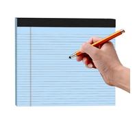 Générique Blocco note legali - Blocco note forati 24 x 27 cm | Blocco note largo 30 fogli, Note della riunione 'avvocato, ufficio dello studente, tribunale, scuola di commercio, cancelleria per