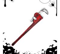 Générique Bloody Wrench Prop, Halloween Simulation Tool Decoration, Realistic Tricky Toy for Fun Horror Scenes, Adult, Theater, Cosplay, Stage, Short Plays, Parties Favors, 20,87 x 3,54 x 1,18 pollici