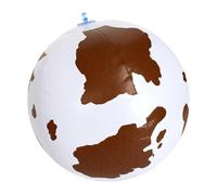 Générique Blow Up Beach Ball, Cow Print Inflatable Toy, Summer Game Ball with Lightweight Feature, Water Play Orb for Kids Adults, Outdoor Toy with Cute Design, Beach Pool Backyard Birthday Party Use
