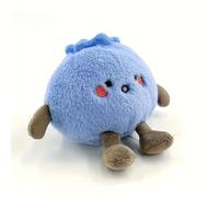 Générique Blucheurre Un Peluche, Mirtillo Ripieno | Peluche Mirtillo Miniatura 3.9 Pollici Tessuto Lussuoso Imbottitura Cotone Morbido Decorazione Casa Auto Regalo Carino Bambino Adulto Abbraccio