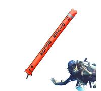 Générique Boa di Marcatura - Canna Galleggiante per Elefante Immersione, Boa di Sicurezza con Gonfiabile Sgonfiato | Tubo di Segnale Gonfiabile Boa Marcatore Immersioni subacquee