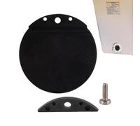 Générique Boat Deck Hatch, Round Cover, 2.81x0.43 pollici, Low Profile Detachable Functionality Marine Access, Panel Replacement for Yacht, Ship, RV, Outdoor, Open, Water and Mobile Living