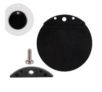 Générique Boat Deck Hatch, Round Deck Cover, Marine Replacement Part, Detachable Watertight Seal, UV-Resistant ABS Material for Yacht, Ship, RV, Outdoor, Mobile Use, 2,81 x 0,43 pollici