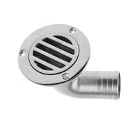Générique Boat Floor Drain - Copertura in acciaio resistente | Thru Hull Deck Drenaggio Cover 8 X 3.2 X 7.8 Cm For Marine Yacht Ship Outdoor Bathroom Kitchen Shower Sink