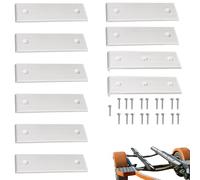 Générique Boat Trailer Slides for Bunks - ABS 10 pezzi Set | 3 x 10 in Heavy Duty Glide Bunk Enders | Launching and Loading Aid for Boat on/Off Trailer Marine Trailer Use Unloading A Breeze.