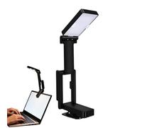 Générique Book Reading Light - Foldable Portable Clip On Ricaricabile Reading Lamp, Eye Protection LED Book Light, Adjustable Study Desk Lamp for Kids Bedroom Dorm Office Travel Table Readings