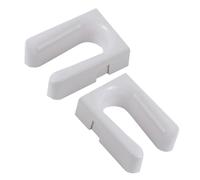 Générique Boot Rack, No Punching Slipper Hanger, ABS Wall Mounted Boot Holder, Shower and Slippers Organizer for Door, Glass, Cabinet (5,91 x 4,21 x 1,97 pollici), Set di 2
