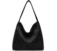 Générique Borsa a mano da donna grande borsa da donna, borsa da donna, borsa a tracolla da donna, borsa da corso, borsa in camoscio scamosciato per il quotidiano, lavoro e la spesa