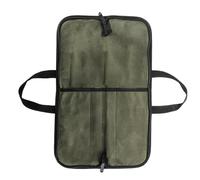 Générique Borsa a Rullo Coltelli, Posate di Stoccaggio Esterna | Borsa in Tela cerata per Strumenti da Cucina Organizzatore Chef Portatile con Manico Culinario, Verde militare, Se référer au