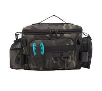 Générique Borsa da pesca con grande capacità, multifunzionale per pescare Lure Carryall Bag, portatile Rod and Gear Organizer, Tackle Storage for Bait, Reel, and Tools, camouflage, Se référer au