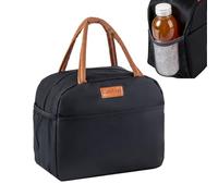 Générique Borsa da pranzo - Scatola isolata impermeabile riutilizzabile | Grandi borse da pranzo uomini donne - per donne indoor, all'aperto, ufficio, scuola, dormitorio, pic-nic, navetta e campeggio