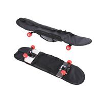 Générique Borsa da skateboard | Tasca impermeabile con cinghia regolabile | Zaino in Oxford 600D per skateboard con tasca a rete | per principianti e uscite da viaggio Skate all'aperto