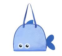 Générique Borsa da spiaggia,Borsa riutilizzabile per la spesa della spesa | Tote leggera multifunzionale alla per vacanze famiglia picnic scuola attività all'aperto estate, blu, Se référer au