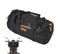 Générique Borsa da traino, a scomparsa portatile, impermeabile, retro retro e chiusura lampo, chiusura lampo e design posteriore, posteriore per motociclette