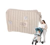 Générique Borsa da viaggio per stroller, borsa da viaggio, 9,84 x 6,69 x 3,94 pollici, multifunzione, ampia capacità, chiusura lampo per bottiglie, Wipe, telefono, chiavi, forniture di pulizia, a, Se