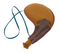 Générique Borsa da vino vintage, bottiglia tradizionale, accessorio per prestazioni danza, Bota in pelle PU vintage, resistente all'usura, retrò, per viaggi, lavoro, casa, viaggi