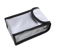 Générique Borsa di sicurezza per batteria, portatile, portatile, 10,20 x 5,1 x 5,3 cm, borsa di ricarica resistente, sicura per trasportare e riporre oggetti sicuri