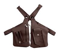 Générique Borsa doppia per uomo Armpit Bag regolabile, anti-Theft , Armpit Bag for Travel, Work, Passport, School, Money, Running, Hiking, Phone, Caffè chiaro., Se référer au descriptif