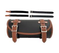 Générique Borsa per manubrio da moto, organizer per manubrio e borsa per attrezzi per moto, borsa organizer in pelle impermeabile, unisex per uomini e donne