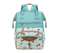 Générique Borsa per pannolini per bambini, impermeabile, ad alta capacità, borsa per pannolini per, borsa per la con fasciatoio per mamma, papà, donne, ragazzi e ragazze, verde, Se