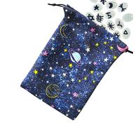 Générique Borsa per tarocchi, borsa in tessuto per carte divinatorie | borsa morbida per dadi gioielli e carte Oracle per amanti della magia e della psicologia