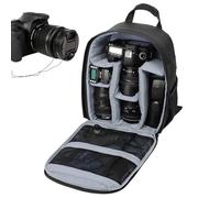 Générique Borsa porta macchina fotografica, borsa compatta per fotocamera senza specchio | zaino traspirante per reflex con scomparto con cerniera - per atleti, donne, uomini e adolescenti, grigio, Se