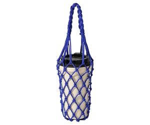 Générique Borsa portabottiglie d'acqua | Porta bicchiere a uncinetto,Porta borraccia a tracolla - per escursionismo, campeggio picnic da viaggio, corsa, passeggiata, spiaggia e parco, blu, Se référer