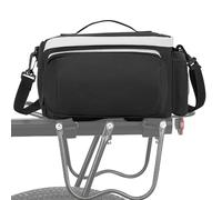Générique Borsa posteriore per bicicletta, di fissaggio e stoccaggio per sedile posteriore, borsa leggera multifunzionale per spiaggia, shopping e viaggi, compatibile con portapacchi