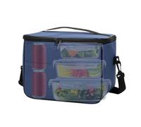 Générique Borsa termica per il pranzo - Borsa termica per adulti, borsa termica per il pranzo, borsa impermeabile portatile congelabile per cibo, ideale per spiaggia, lavoro, campeggio