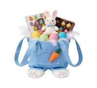 Générique Borsa Tote Coniglio Di Pasqua | Pochette A Forma di Tuta Da Coniglio | Borse Per Caccia Di Uova Di Pasqua,Caccia Uova, Dolci, Giocattoli, Decorazione per Festa, Forniture e
