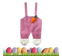 Générique Borsa tote coniglio pasquale,Borsa portaoggetti tote a forma di coniglio in combinazione,Borse per dolcetti di Pasqua - per la caccia alle uova, caramelle, decorazione per feste, forniture e