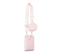 Générique Borse a Tracolla per Telefono Portatile, Donna Piccola Borsa a Tracolla con Mini Portafoglio, Crossbody Pochette Besace Borsa Messenger Telefono in Pelle PU con Tracolla Regolabile, Rosa