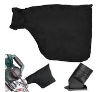 Générique Borse per raccoglitori di polvere,Borsa da polvere per macchina da taglio - Copertura di collegamento regolabile nero per lucidatrice, tagliatrice e levigatrice a linguetta, Un, Se