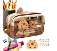 Générique Borse scolastiche Capybara | Borsa scolaretta di grande formato con scomparto chiaro stile puro,Range forniture ufficio per gomme regole disegno scrittura arte scuola ufficio viaggio