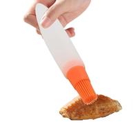 Générique Bottle Baster Brush - Silicone Olive Oil Storage for Kitchen Cooking | Blue Green Orange Red Colors, Portable Container for Salad Dressing, Easy Press Design, Multi Use Barbecue Tool