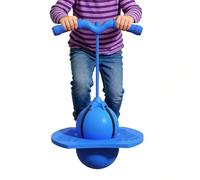 Générique Bouncing Ball with Handle Jumping Toy Kids Adults - Balance Exercise Training Fitness Hopper | Bouncy Balls Play Equipment, Outdoor Indoor Activity Toy for Children Teens Family Fun