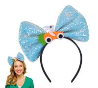 Générique Bowknot Headbands, Easter Theme Sequin Bow Hairband, Stylish Party Supplies, Photography Prop Adult Women, Teenage Girls, Ideal for Holiday Events and Festive Outfits