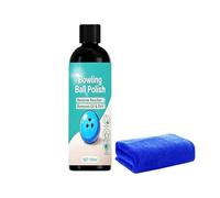 Générique Bowling Ball Cleaner - 100 ml Deep Cleaning Solution, Effective Stain Removal Formula, Lucidatura Restorer Care Kit with Towel | Bowling Ball, Field Tournament Training Fitness Center Club