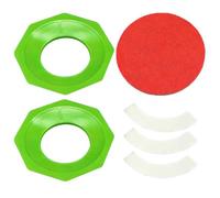 Générique Bowling Ball Sanding Pads, Ergonomic Grip Surfaces Maintenance Equipment, Sander Stand for Bowling Ball Accessories for Family Friends Men Boys